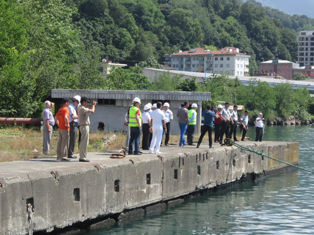 Hopa Liman Tesisi ISPS Kod  2013 tatbikatı yaptı