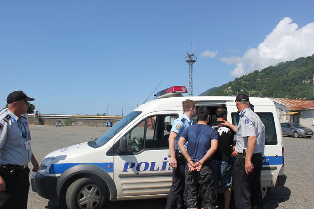 Hopa Liman Tesisi ISPS Kod  2013 tatbikatı yaptı