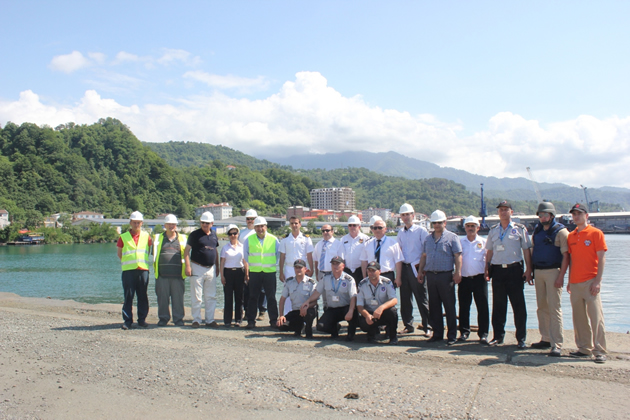 Hopa Liman Tesisi ISPS Kod  2013 tatbikatı yaptı