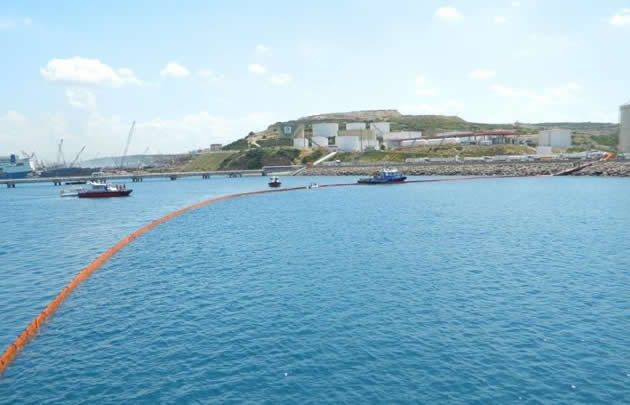 Uzmar’dan deniz kirliliğine acil müdahale tatbikatı