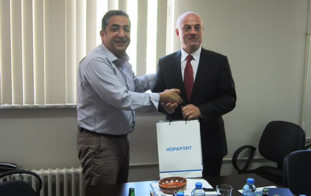 Gürcistan Trabzon Başkonsolosu’ndan Hopaport’a ziyaret