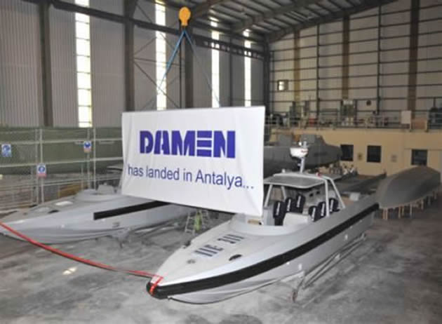 Hollandalı Damen Antalya’da üretip dünyaya satacak