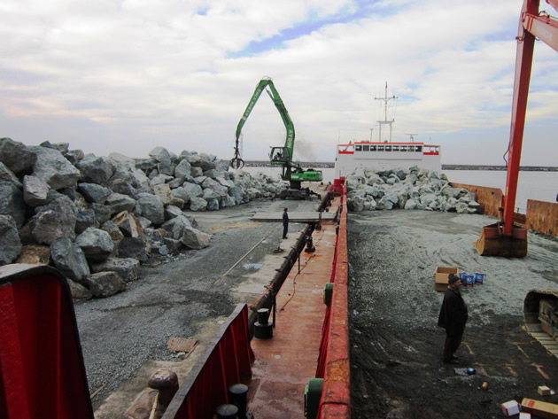 Hopa Limanı’nda işlem hacmi artıyor