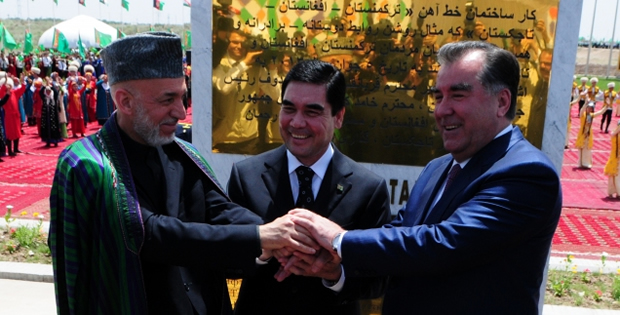 Türkmenistan-Afganistan-Tacikistan demiryolu projesi