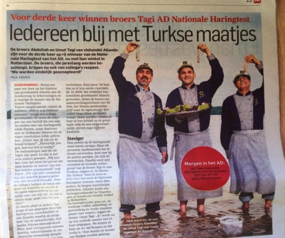 Denizi görmeden Hollanda'da 'Balıkçılık Kralı' oldular