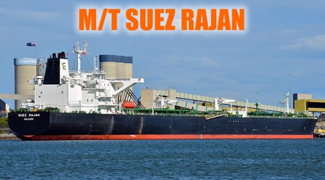 M/T Suez Rajan, günlüğü 20 bin dolara Trafigura'ya kiralandı