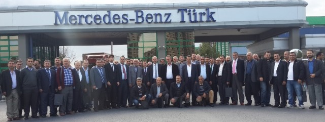 Mercedes, halk otobüsü işletmecilerini ağırladı