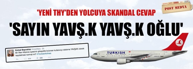 THY'de Yavş.ak Yavş.akoğlu skandalı