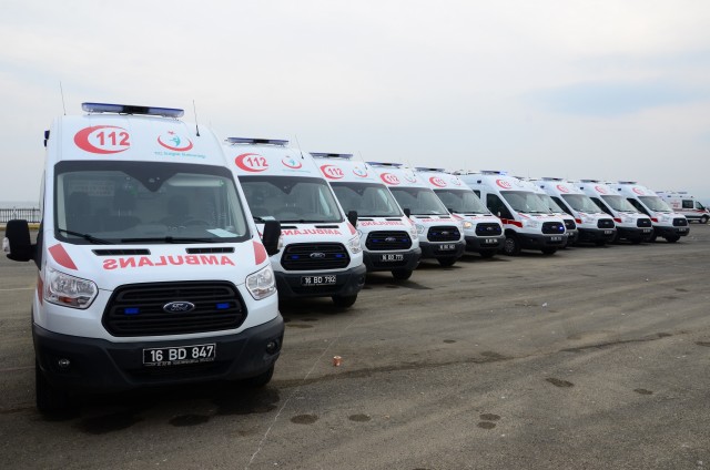 Otokoç’tan Sağlık Bakanlığı’na 550 ambulans