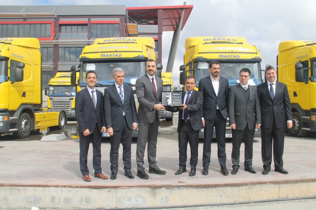 Scania’dan yılın ilk büyük teslimatı Martaş’a